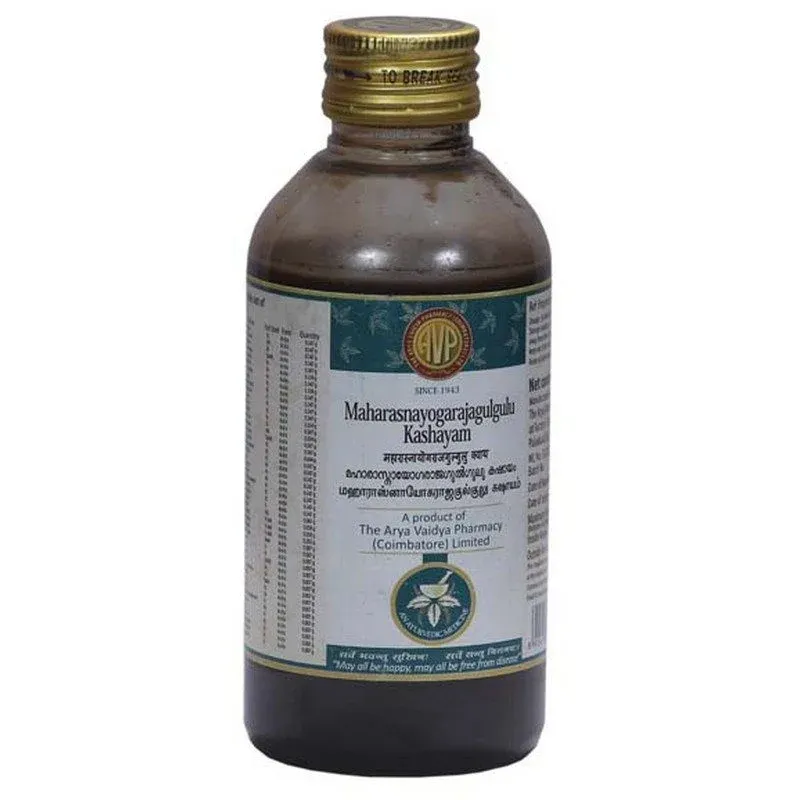 Maharasnayogarajagulgulu Kashayam 200ML - AVP Ayurveda