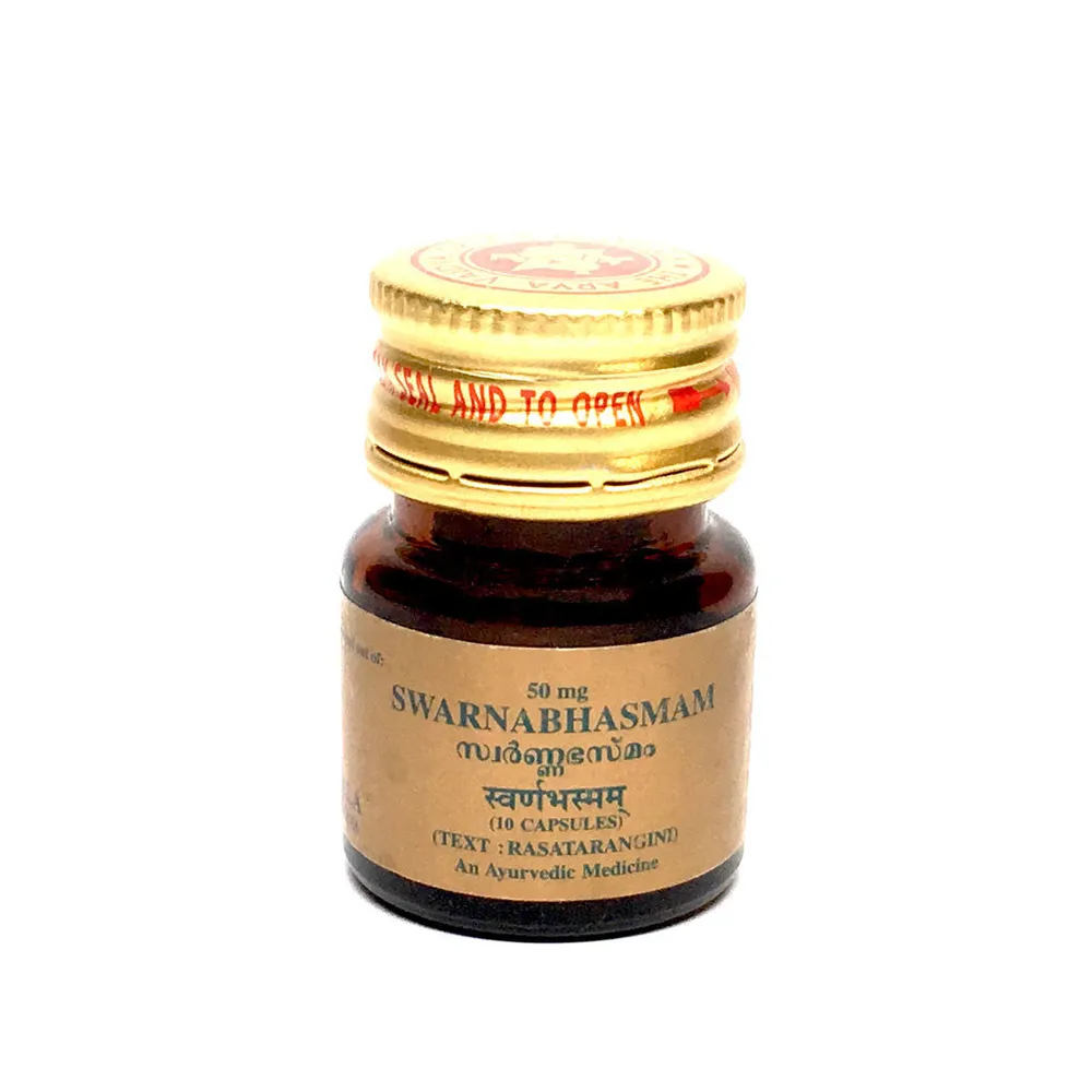 Swarnabhasmam capsule - 10Nos - Kottakkal
