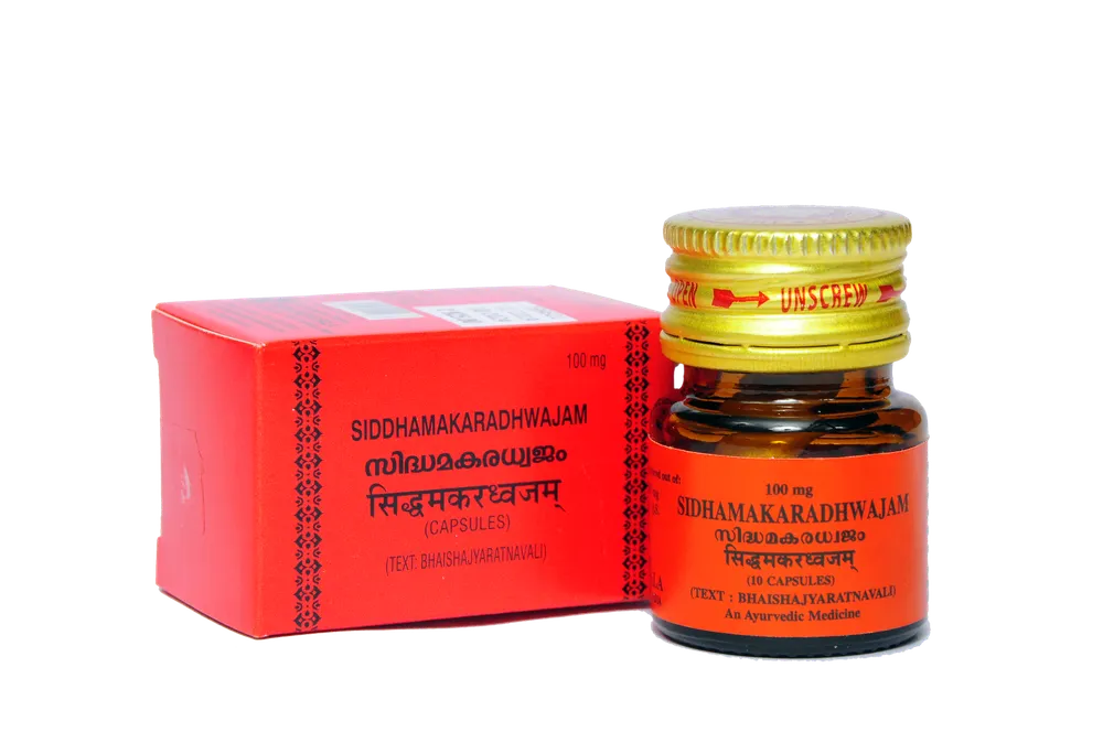 Siddhamakaradhwajam Capsule - 10Nos - Kottakkal
