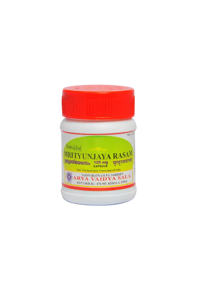 Mrityunjayarasam Capsule - Kottakkal Ayurveda - 30Nos
