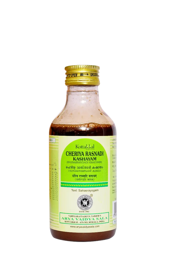 Cheriya Rasnadi Kashayam - Kottakkal Ayurveda - 200ML