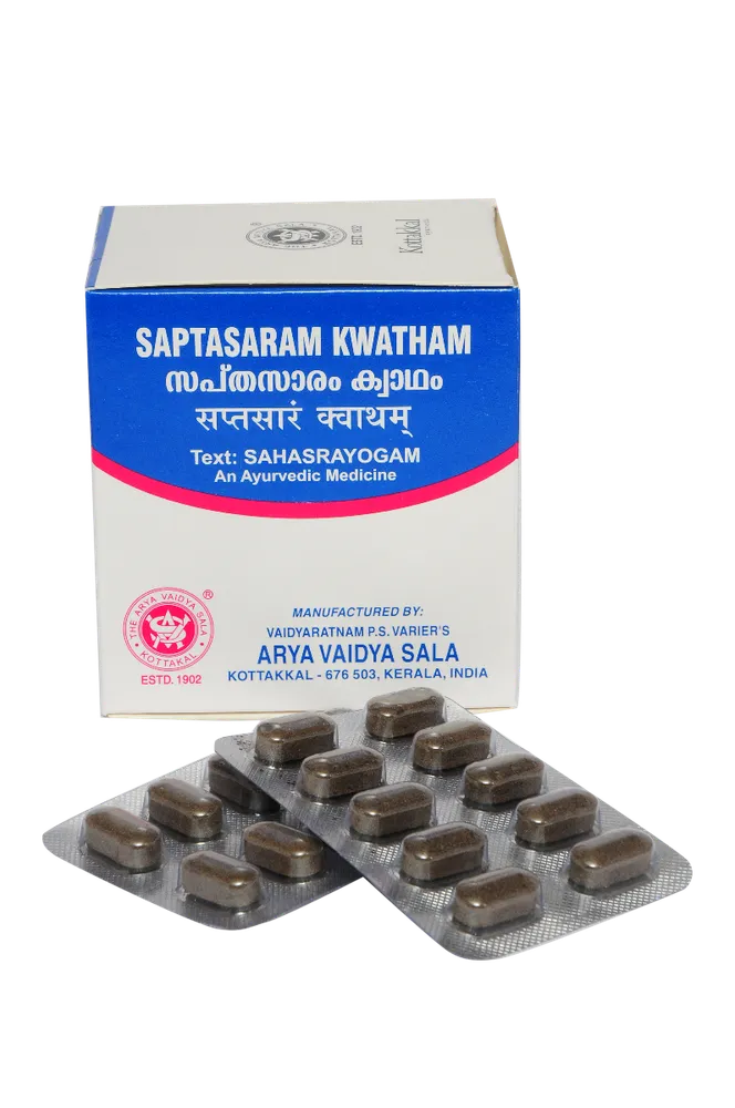 Saptasaram kwatham(Tablet) - 100Nos - Kottakkal