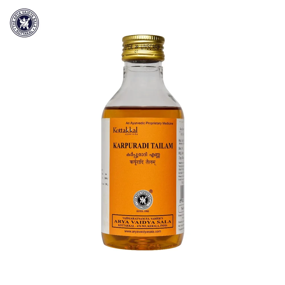Karpuradi Tailam Kottakkal Ayurveda