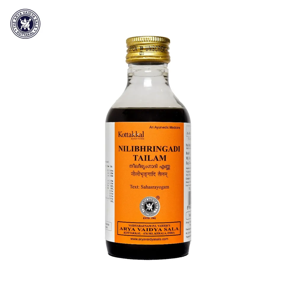 Nilibhringadi Tailam - Kottakkal Ayurveda - 200ML - 200 ml