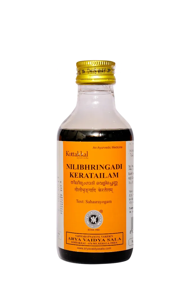 Nilibhringadi Kera Tailam - Kottakkal Ayurveda - 200ML - 200ml