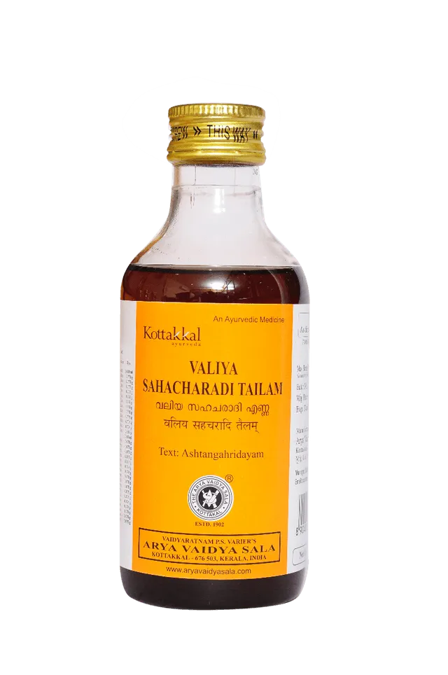 Valiya Sahacharadi Tailam – Kottakkal Arya Vaidya Sala – 200ml