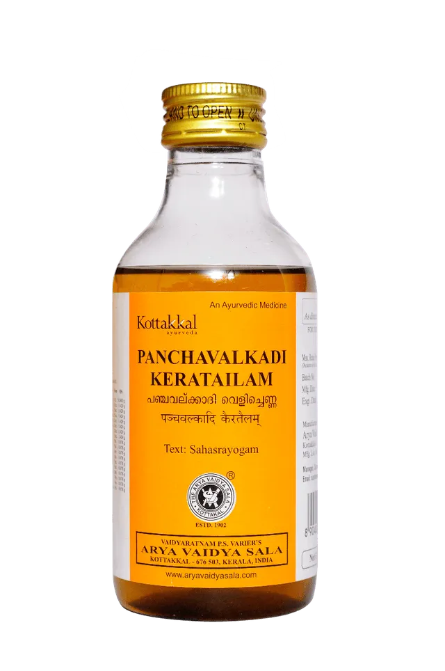 Panchavalkadi Kera Tailam - Kottakkal Ayurveda - 200ML