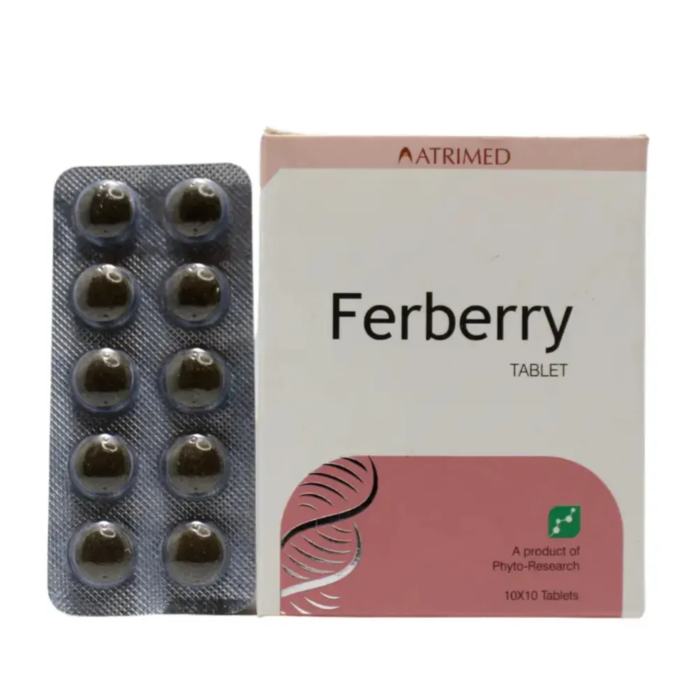 Ferberry Tablets – Atrimed Pharmaceuticals – 100 Tablets