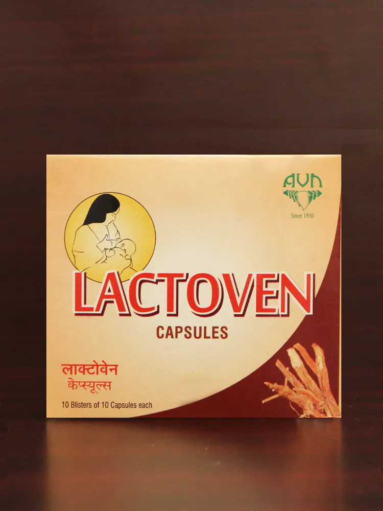 Lactoven Capsule - 120 Nos- AVN Arogya - 60 Nos