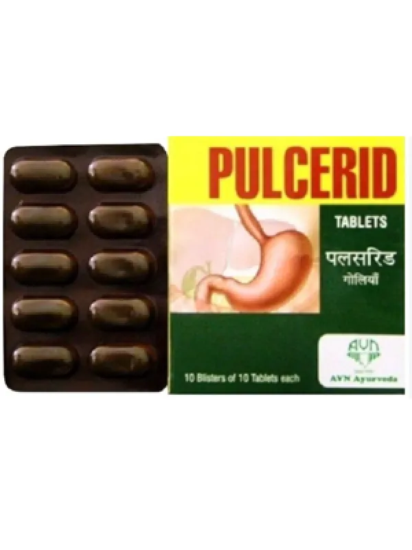 Pulcerid Tablets - 120 Nos - AVN Arogya