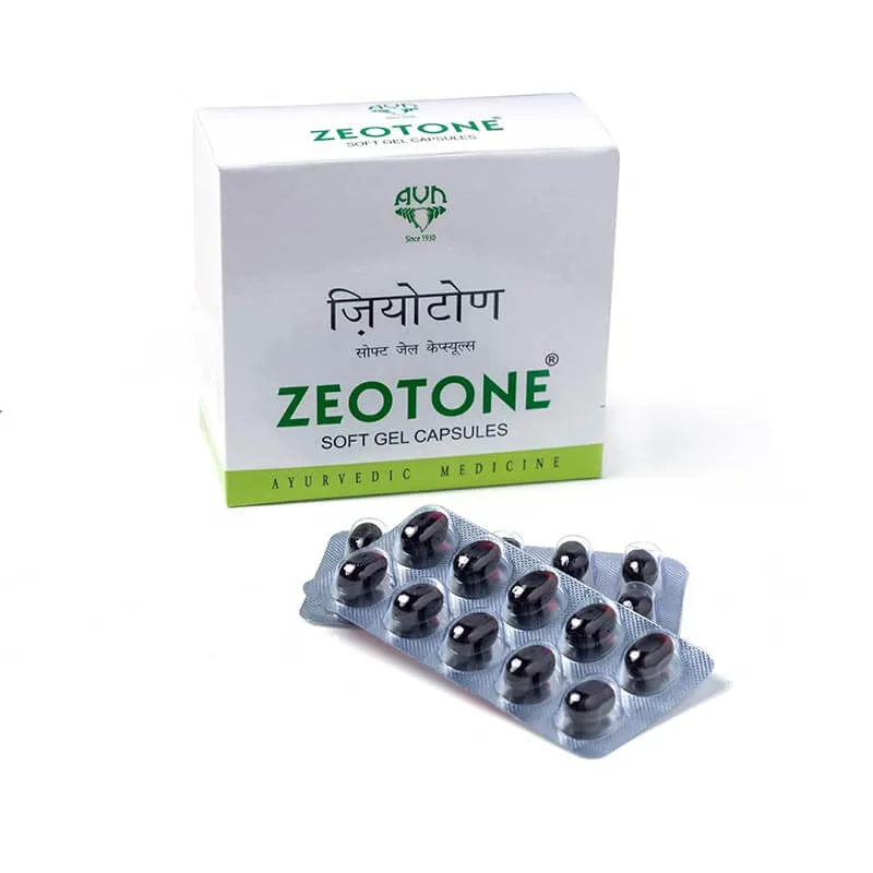 Zeotone Plus Soft Gel Capsules - 60 Nos - AVN Arogya