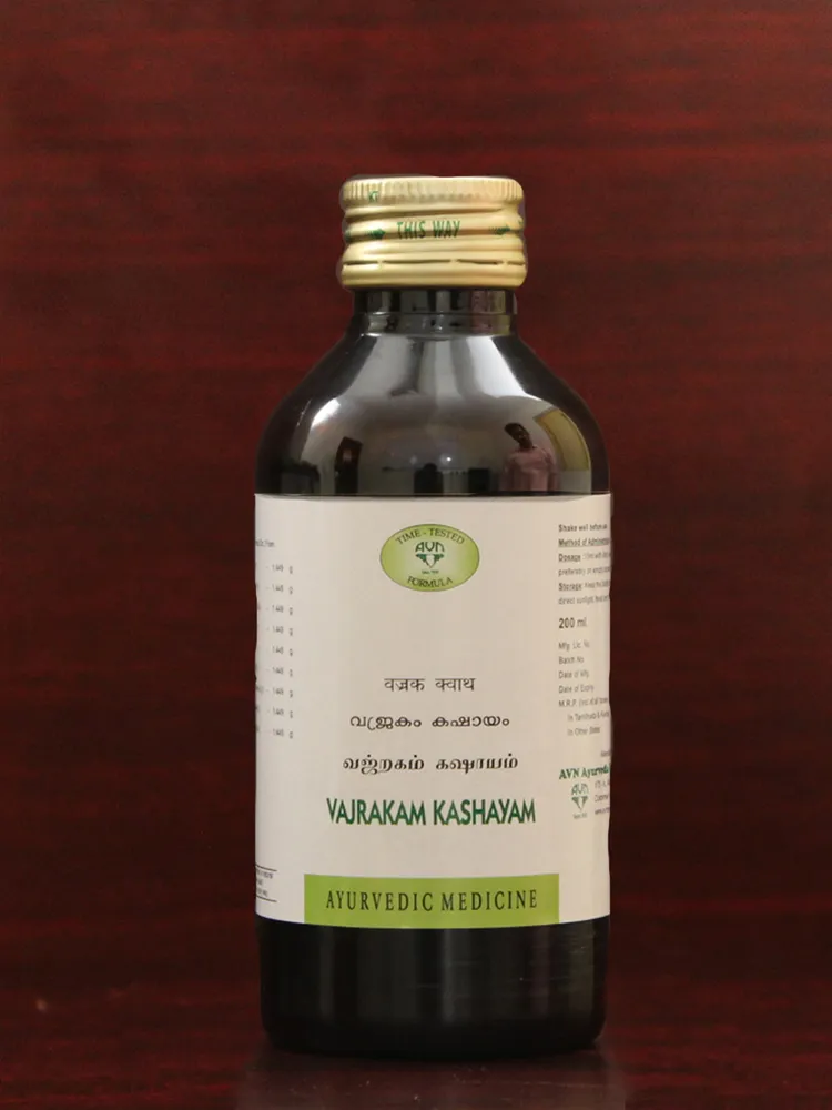 Vajrakam Kashayam - 200 ML - AVN Arogya