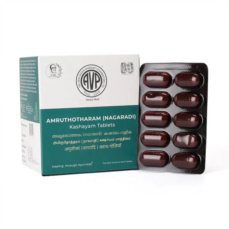 Amrutotaram Kashayam Tablet - 120 Nos - AVN Arogya