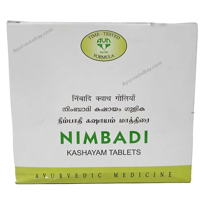 Nimbadi Kashayam Tablets - 120 Nos - AVN Arogya
