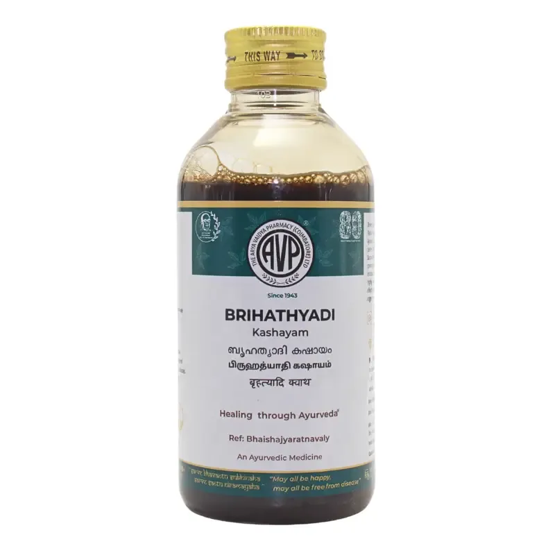 Brihathyadi Kashayam 200ML - AVP Ayurveda