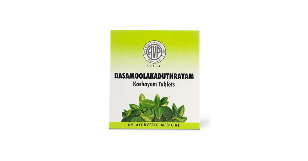 Dasamoolakadutrayam Kashayam Tablet 100 Nos - AVP Ayurveda