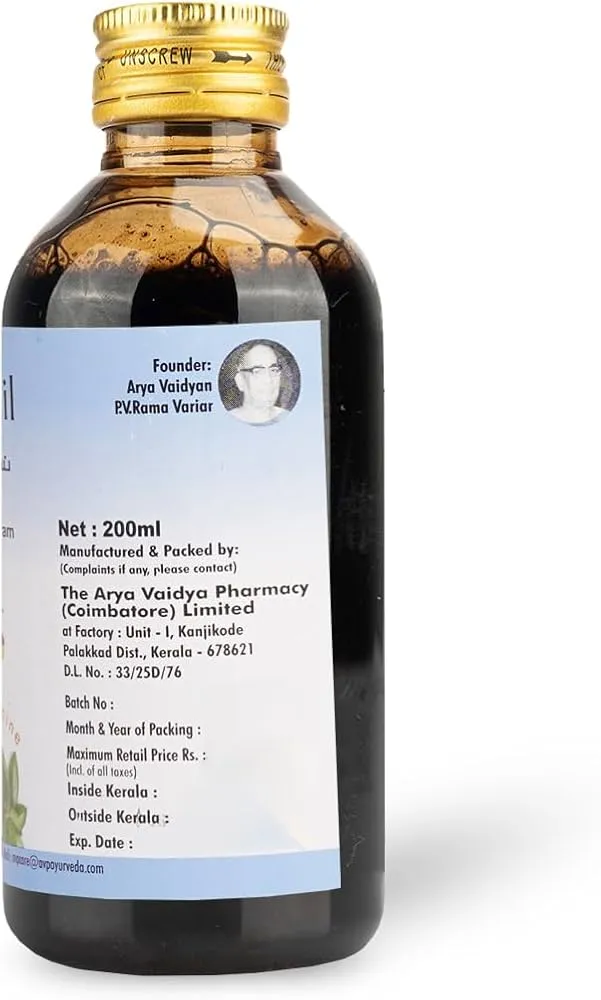 Asana Eladi Oil 200ML - AVP Ayurveda