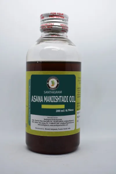 Asana Manjishtadi Oil 200ML - AVP Ayurveda