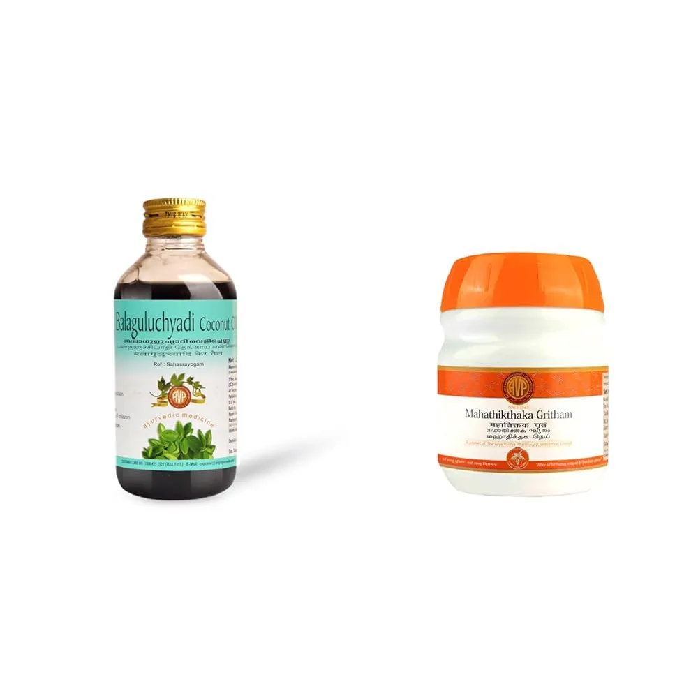 Balaguluchyadi Coconut Oil 200ML - AVP Ayurveda