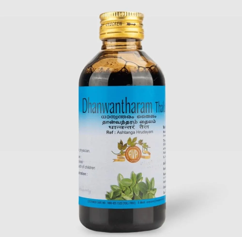 Dhanwantharam Thailam - AVP Ayurveda - 450ML