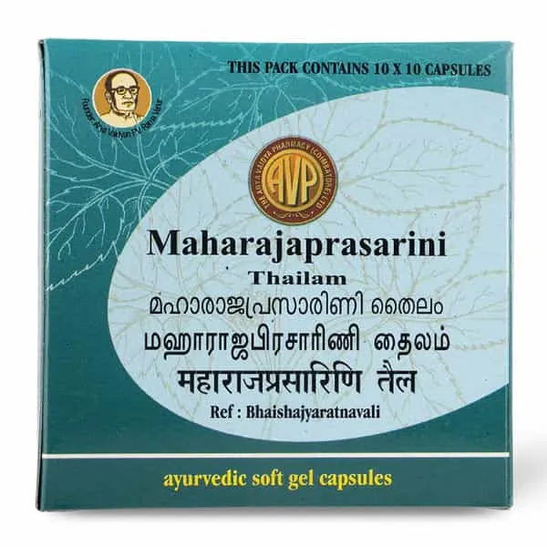 Maharajaprasarini Thailam 25ML - AVP Ayurveda