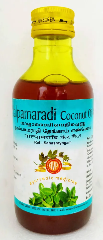 Nalpamaradi Tailam - 200ML - AVP Ayurveda