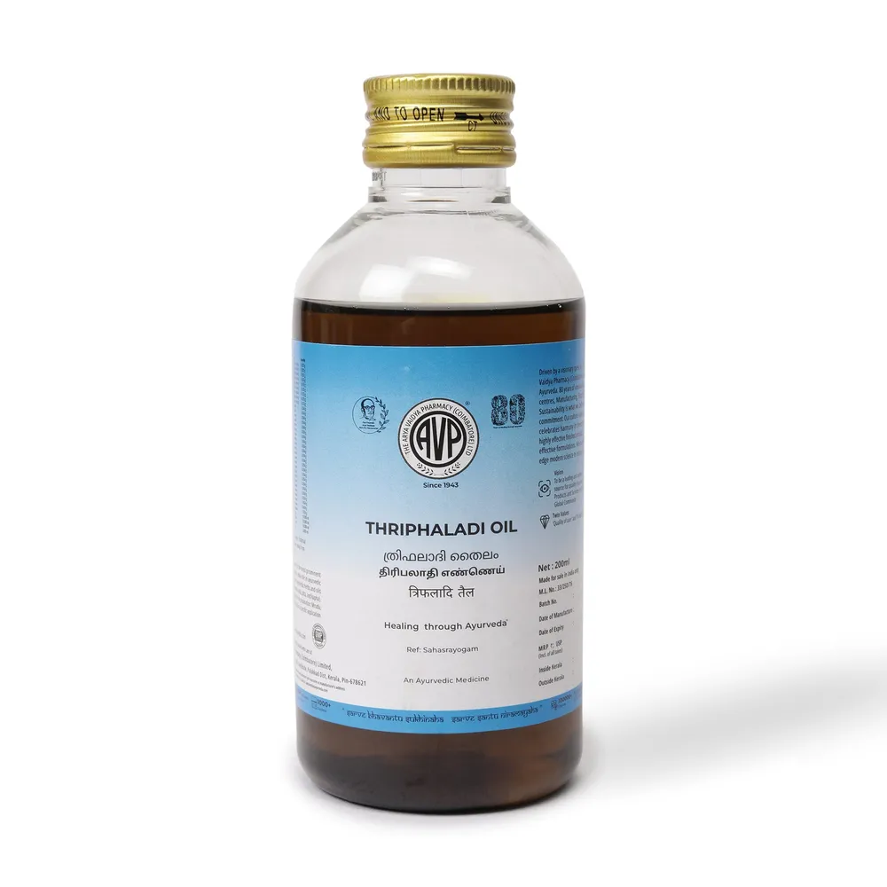 Thriphaladi Oil 200ML - AVP Ayurveda