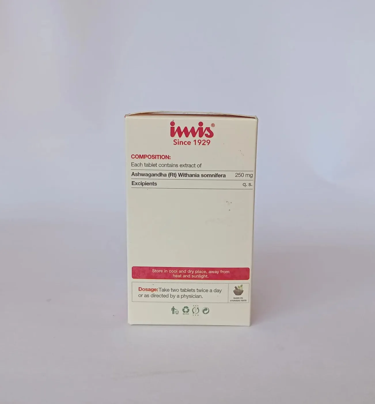 ASHWAGHANDHA - TAB - 60'S - IMIS