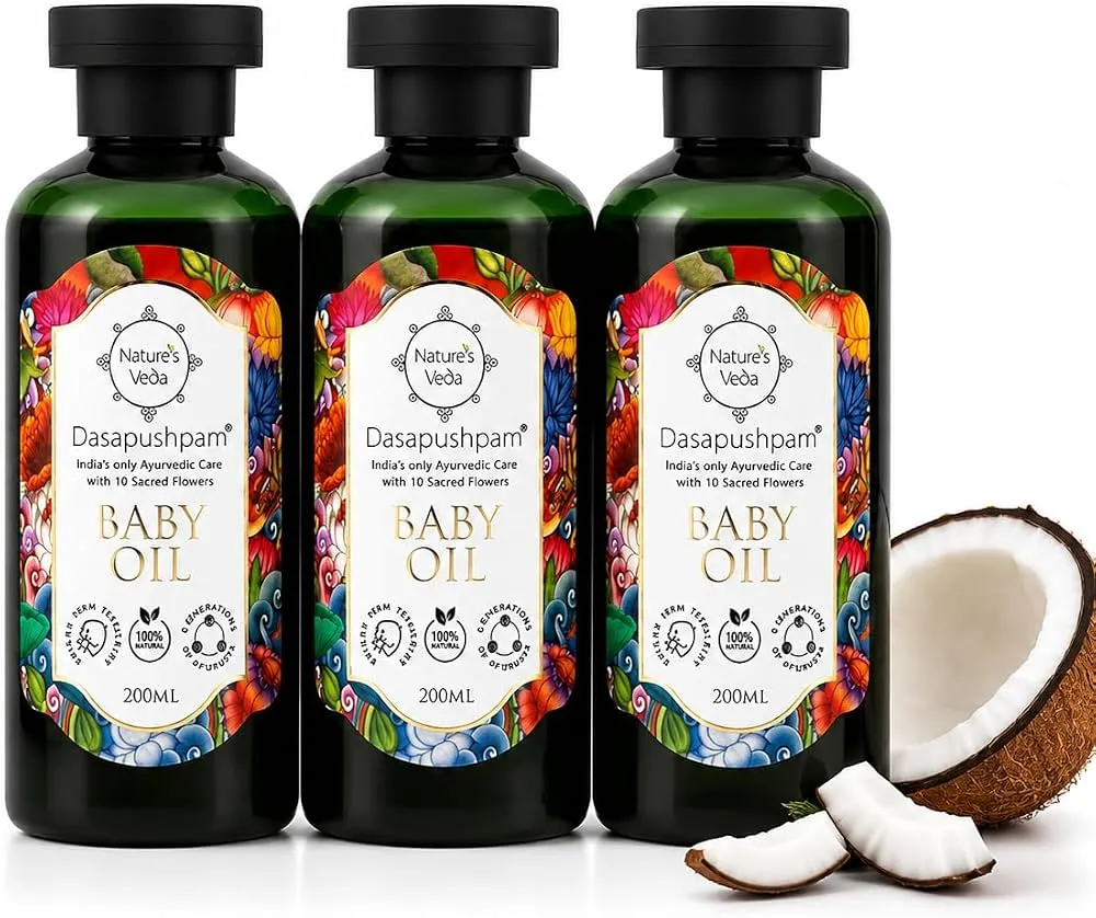 Baby Oil - 100 ML - Kerala Ayurveda