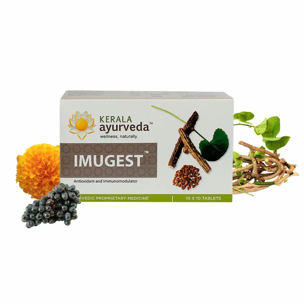 Imugest Tablet - 100 Nos - Kerala Ayurveda