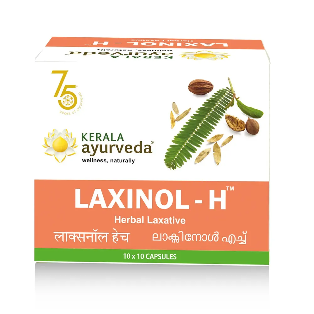 Laxinol H Capsule - 100 Nos - Kerala Ayurveda
