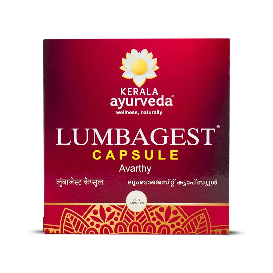 Lumbagest Capsule - 100Nos - Kerala Ayurveda
