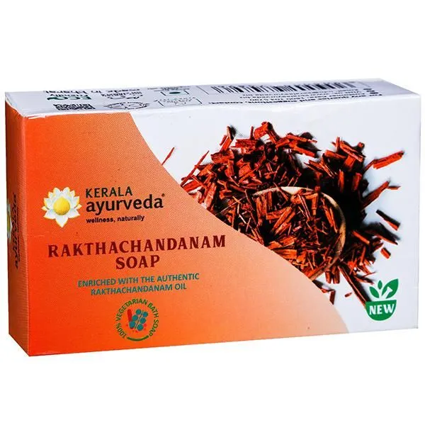 Rakthachandanam Herbal Soap - 75G - Kerala Ayurveda