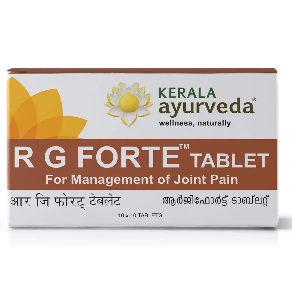 RG Forte Tablet - 100Nos - Kerala Ayurveda