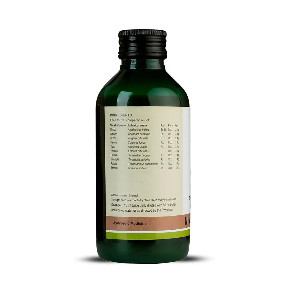 Nimbadi Kwath - 200 ML - Kerala Ayurveda