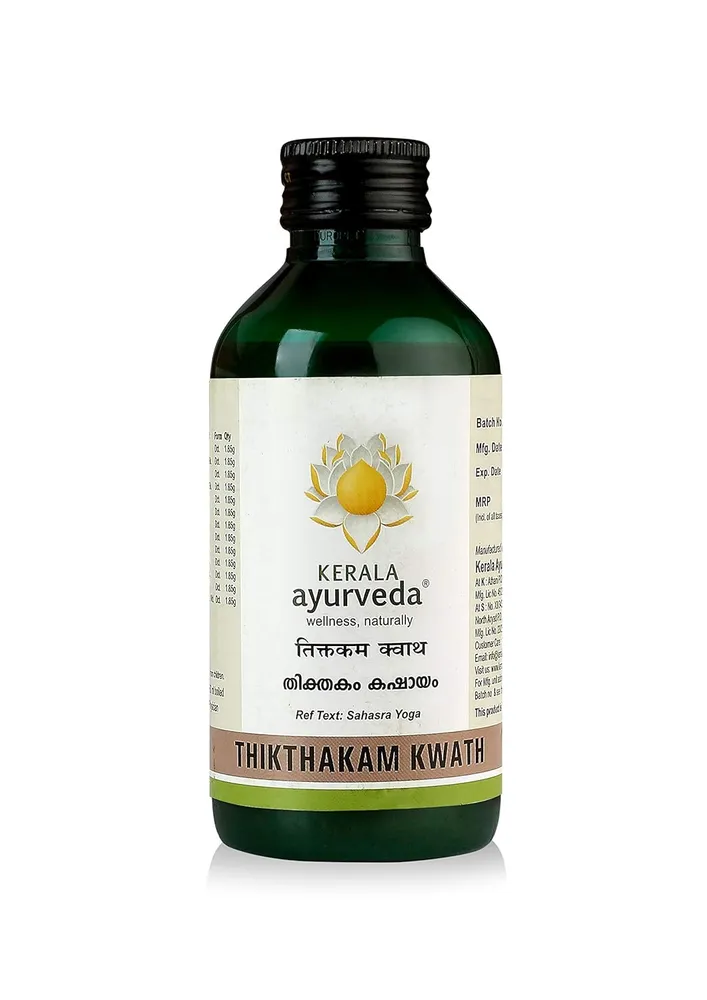 Thikthakam Kwath - 200 ML - Kerala Ayurveda