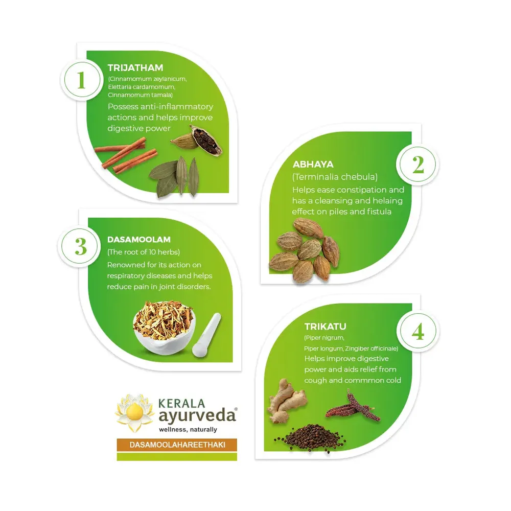 Dasamoolahareethaki - 250G - Kerala Ayurveda
