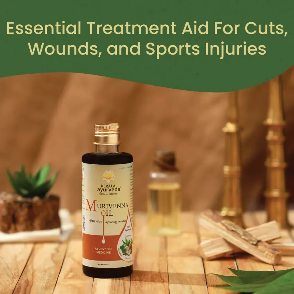 Murivenna Thailam - Kerala Ayurveda | Ayurvedic Healing Oil for Injuries - 100ML