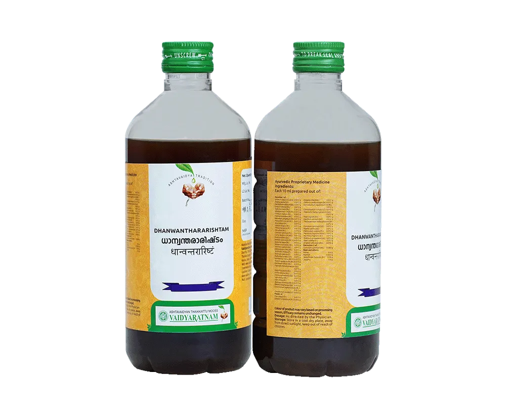 Dhanwanthararishtam - 450ML - RAJAH AYURVEDA