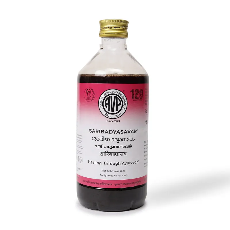 Saribadyasavam - 450ML - RAJAH AYURVEDA