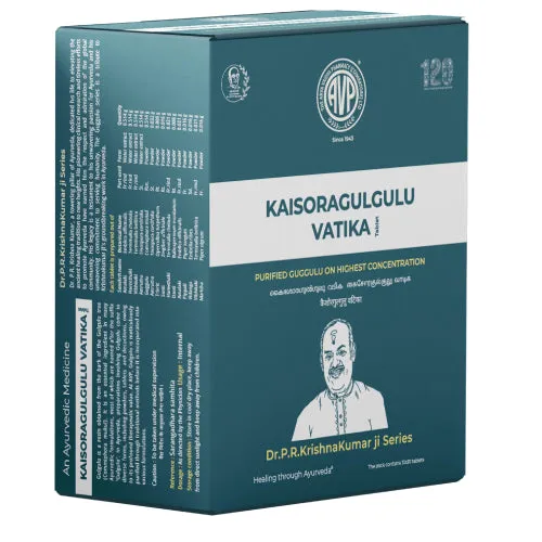 Kaisora Gulgulu Vatika - 100 Nos - Rajah Ayurveda