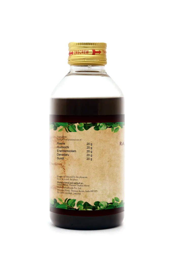 Rasna Panchakam Kashayam - 200ML - RAJAH AYURVEDA