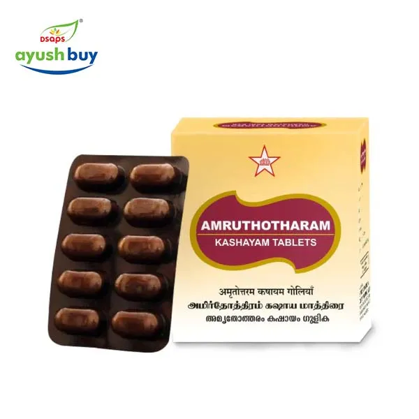 Amruthotharam Kashayam Tablet - 100NOS - Rajah Ayurveda
