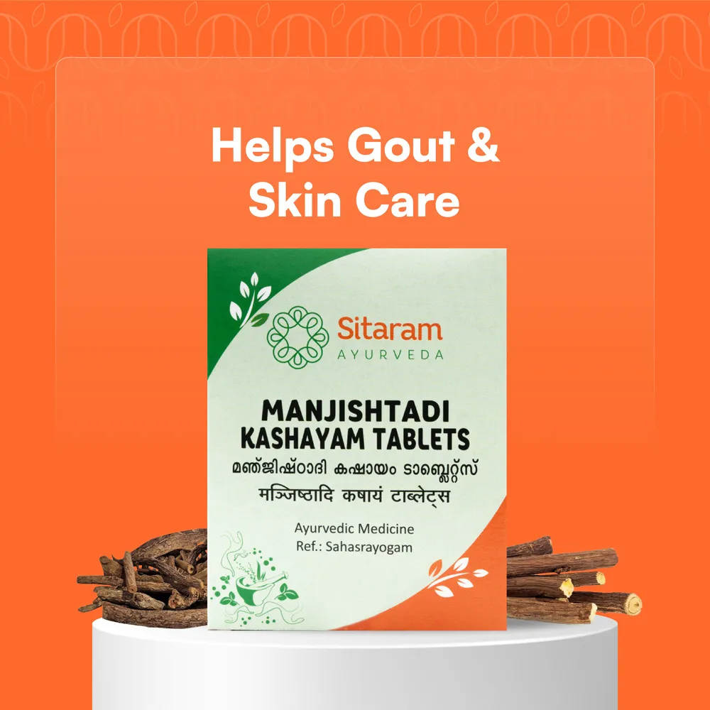 Mahamanjishtadi Kashayam Tablet - 100 Nos - Rajah Ayurveda