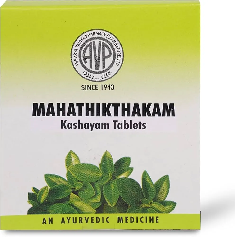 Mahathikthakam Kashayam Tablet - 100 Nos - Rajah Ayurveda