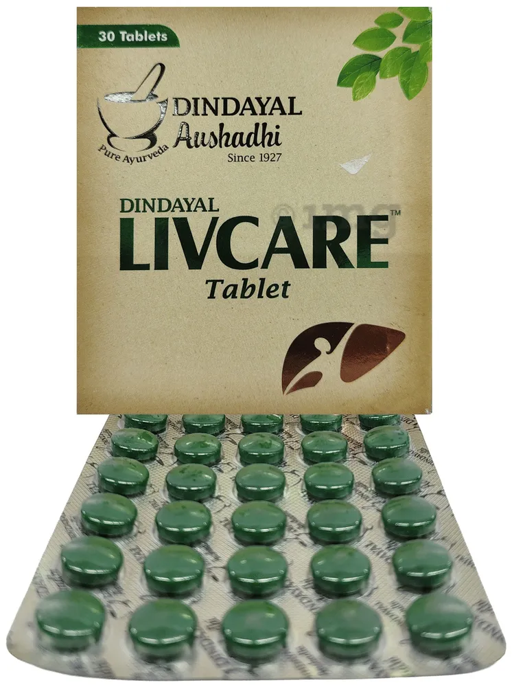 Liv Care Tab - 60 Nos - Rajah Ayurveda
