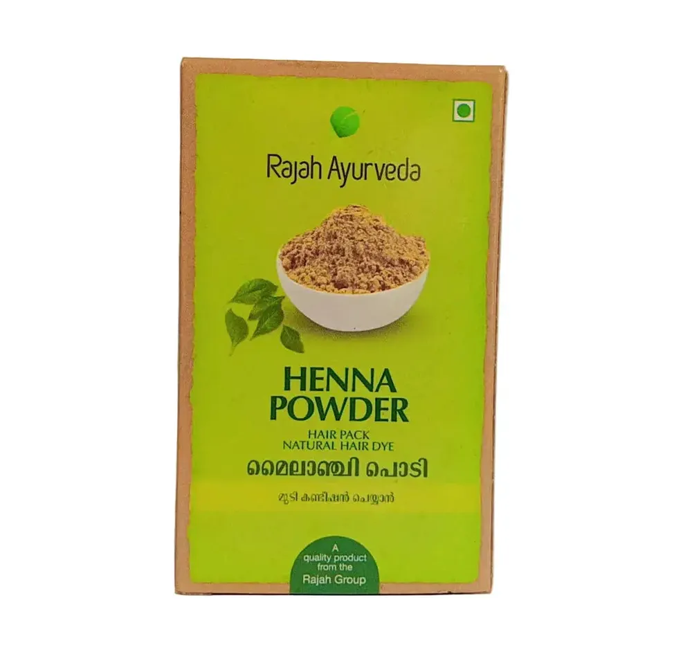 Henna Powder - 50gm - Rajah Ayurveda - Single pack