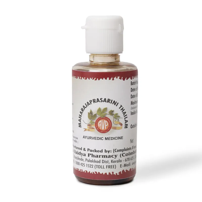 Maharajaprasarani Thailam - 25ML - Rajah Ayurveda
