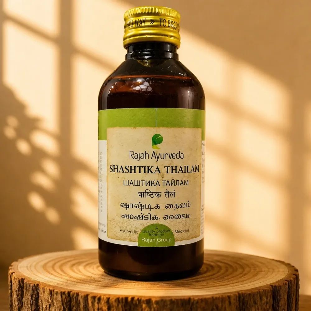 Shashtika Thailam - 200ML - Rajah Ayurveda