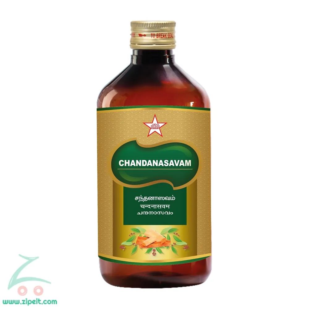 Chandanasavam - 450ml - SKM SIDDHA AND AYURVEDA